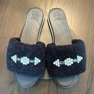 Tory Burch Aspen Shearling Slipper, Size 11 BRAND NEW